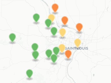 River crests in St. Louis area could reach heights second only to 1993
